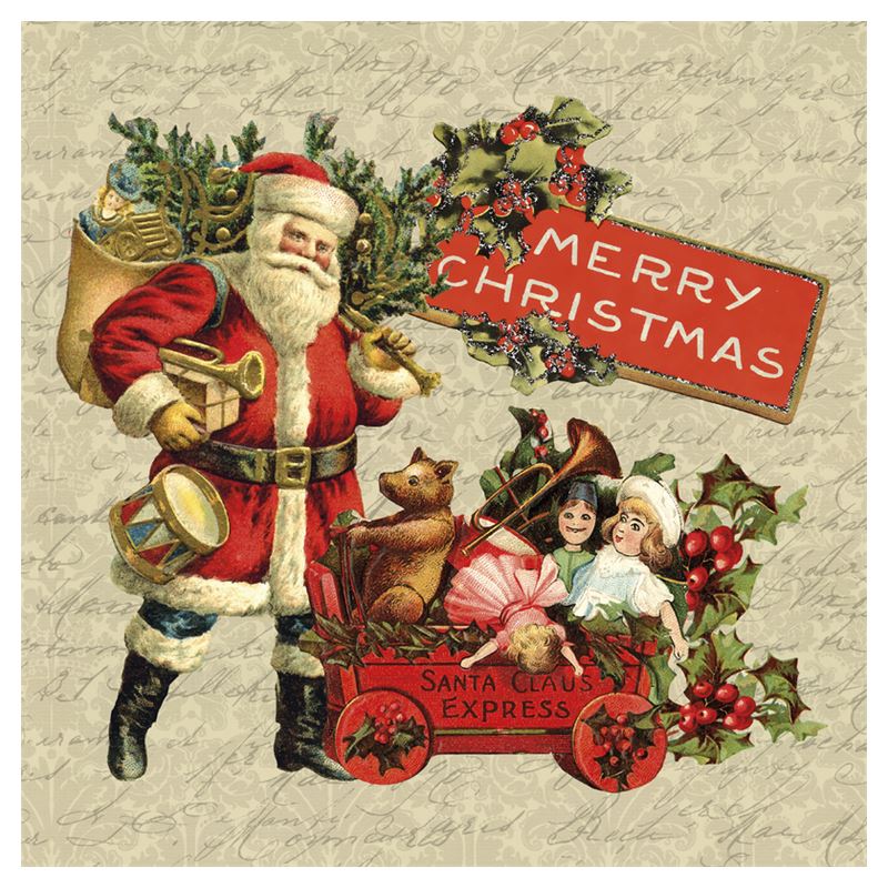 Vintage Christmas Coasters